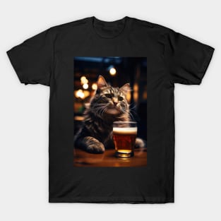 The Original Beer Cat T-Shirt